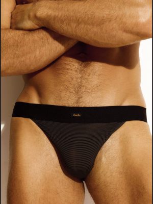 Classic Jockstrap - NOIR STRIPE