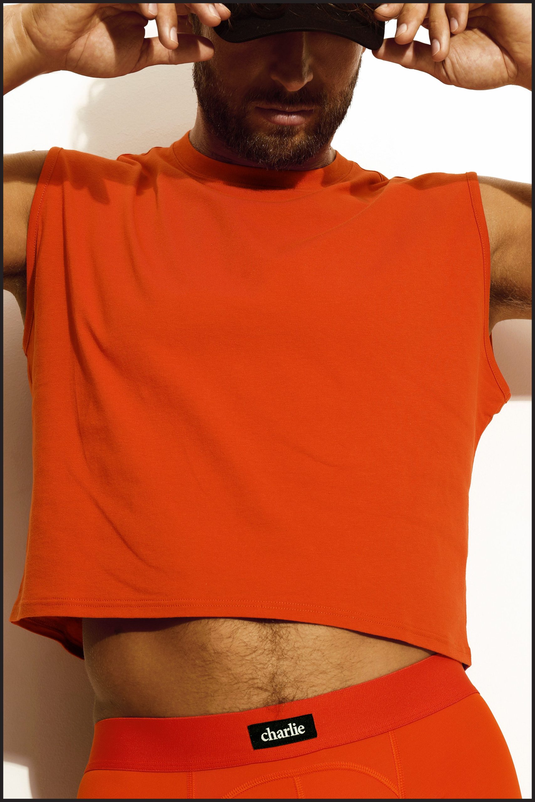 Sleeveless Cropped Tee - Image 3